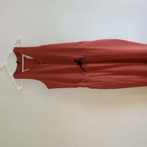 Burnt orange Backcountry jumpsuit NWT Large